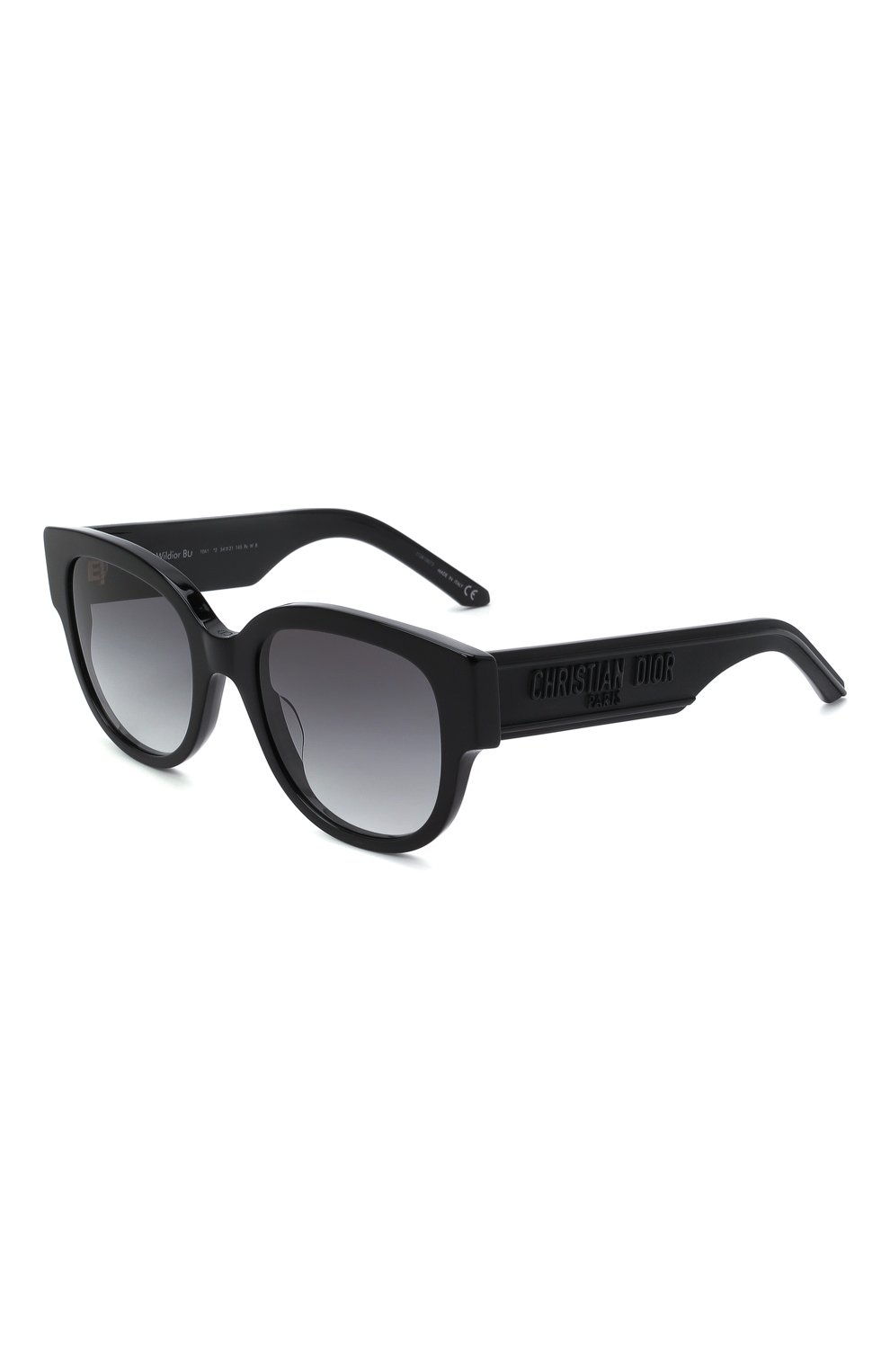 Солнцезащитные очки DIOR EYEWEAR черного цвета по цене 54950 руб., арт. WILDI0R BU 10A1, фото 1 Солнцезащитные очки DIOR EYEWEAR, арт. WILDI0R BU 10A1, фото 1