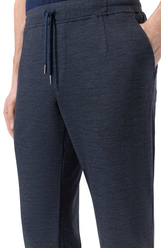 Шерстяные брюки MVST 13M708.VP00.MUST. Синий  13M708.VP00.MUST. Фото 5