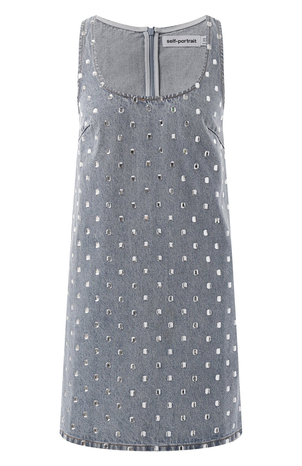 Джинсовое платье SELF-PORTRAIT, арт. PF24-842S-BL, фото 1