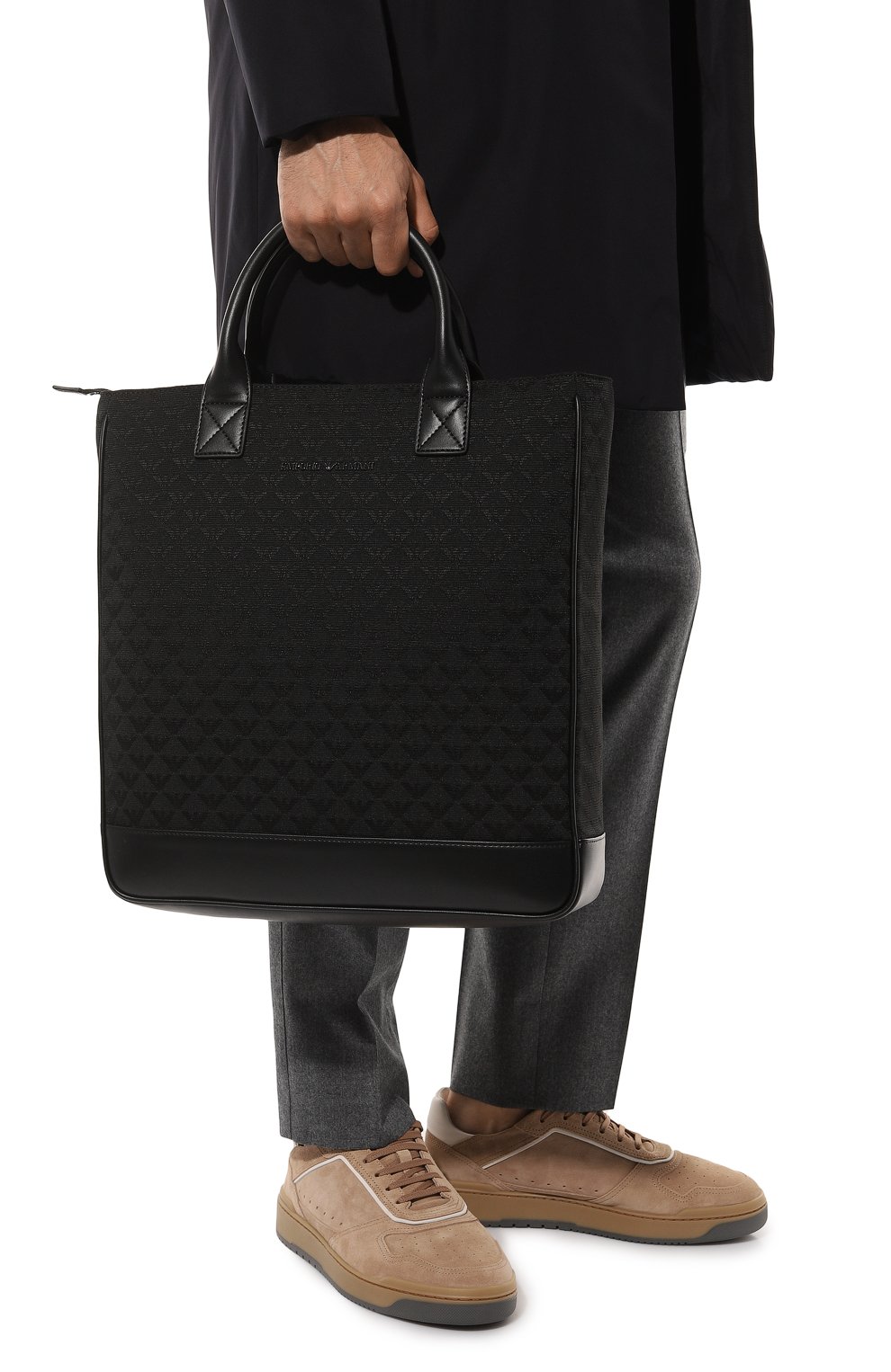 Текстильная сумка-тоут EMPORIO ARMANI, арт. Y4N134/Y022V, фото 2