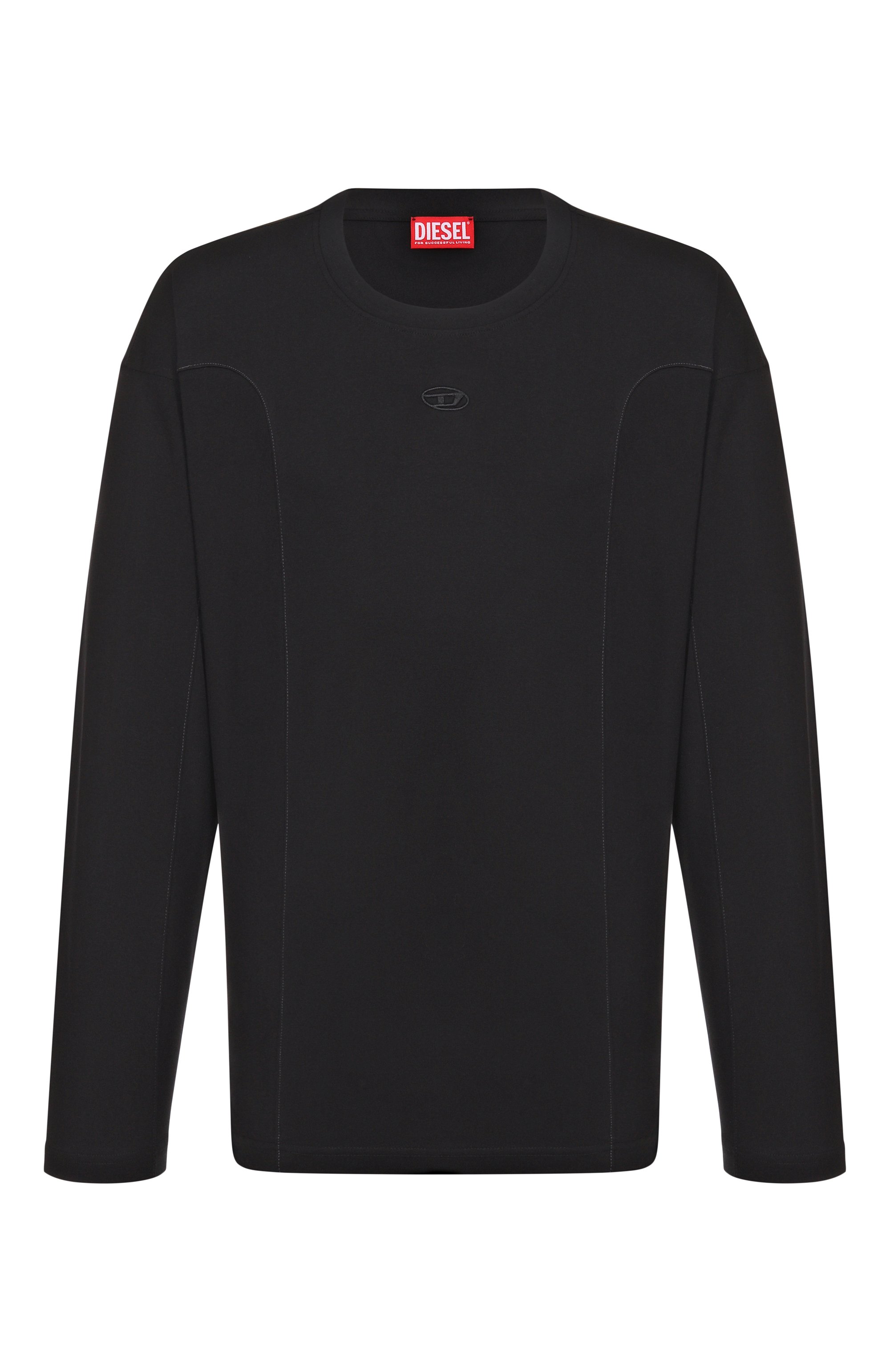 Хлопковый лонгслив DIESEL, арт. A19444/0AIJU, фото 1