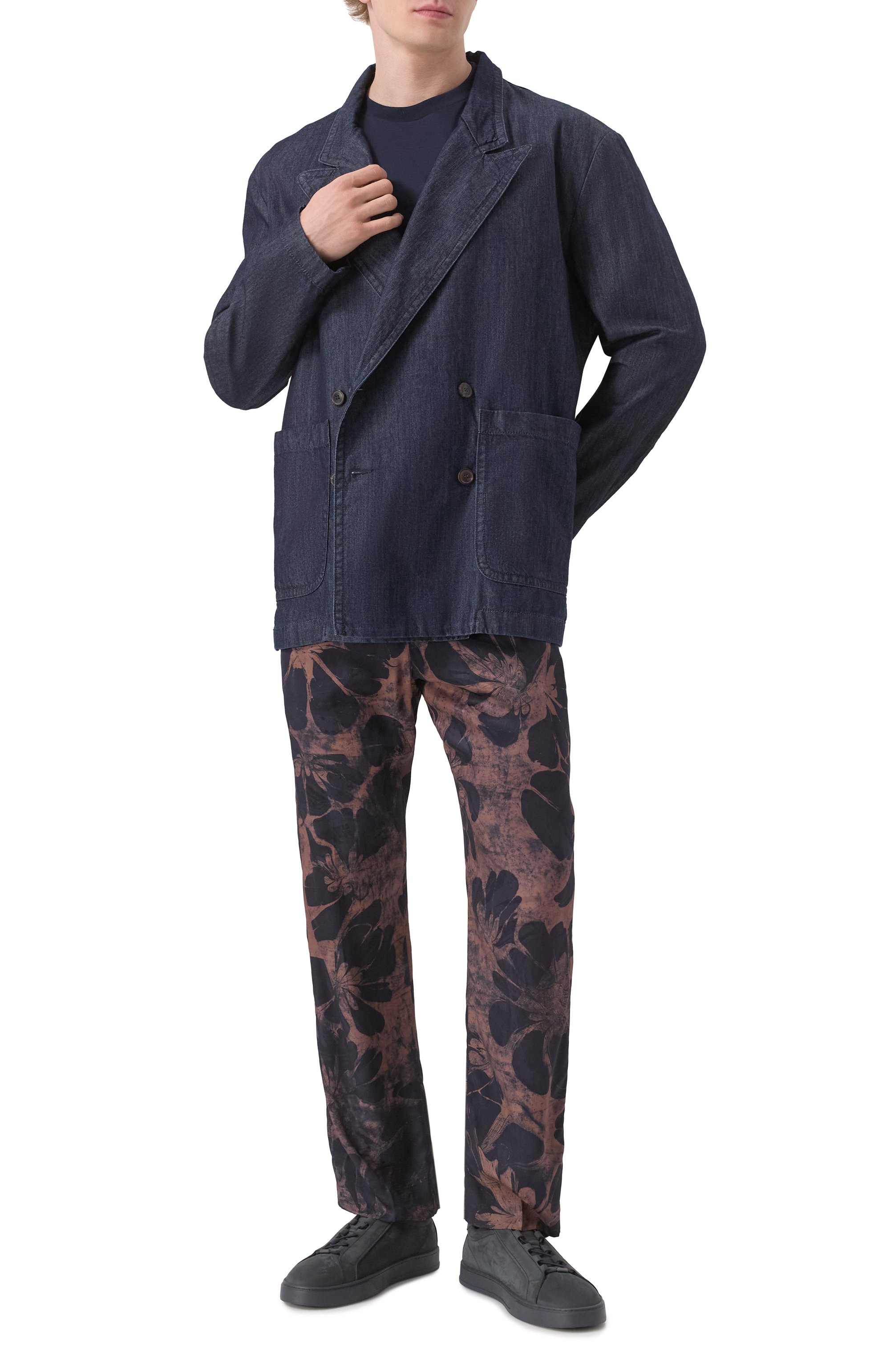 Кеды из нубука TOD’S, арт. XXM04L0JF40/6RN, фото 2