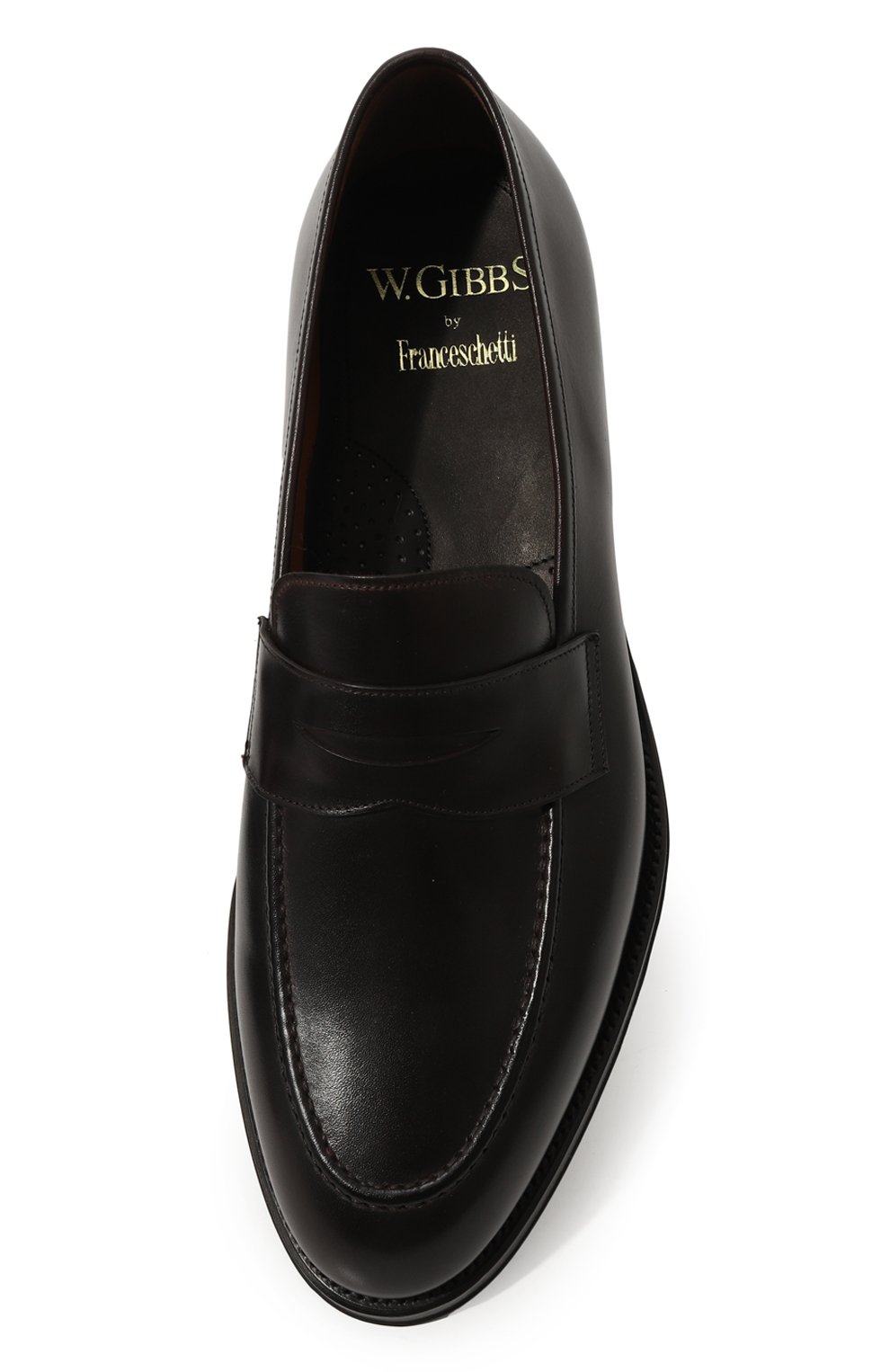 Кожаные пенни-лоферы W.GIBBS, арт. 0354003/C0RTINA, фото 6
