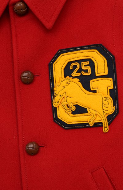 Шерстяное пальто GUCCI, арт. 600176 XWAG1, фото 3