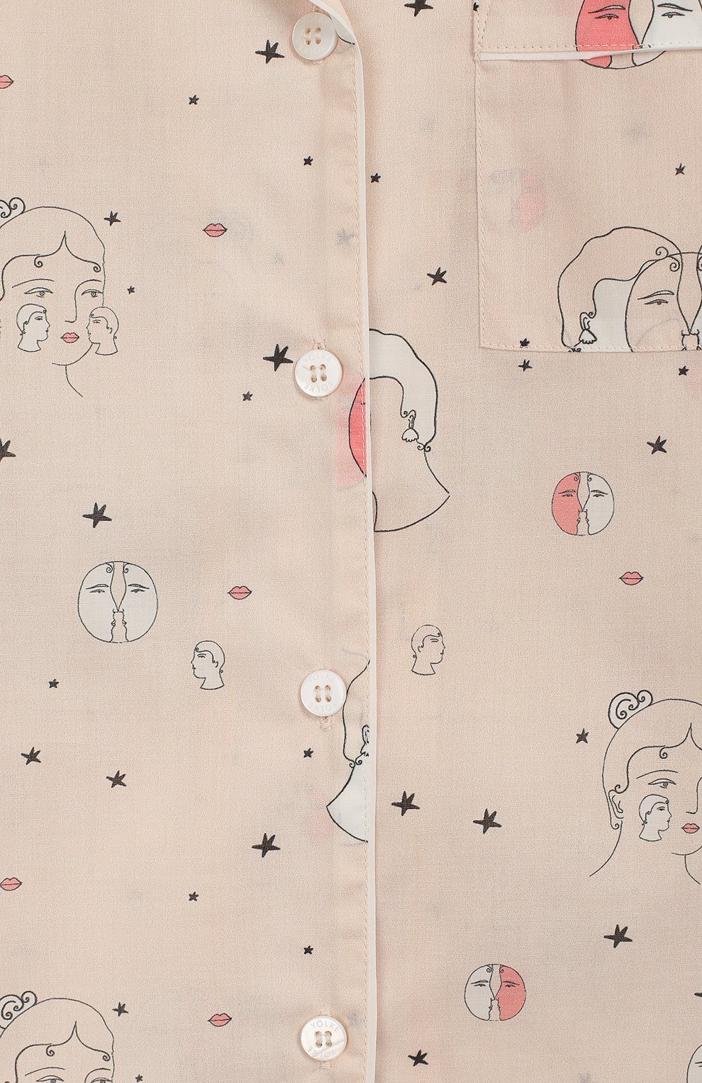 Хлопковая пижама LITTLE YOLKE, арт. AW19-12C-TL-PP/9-12Y, фото 7