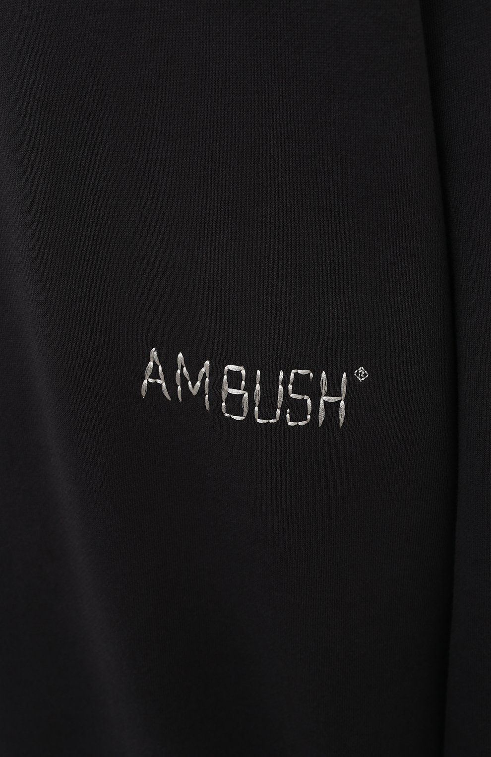 Хлопковый свитшот AMBUSH темно-серого цвета по цене 36450 руб., арт. BMBA006S21FLE001, фото 5 Хлопковый свитшот AMBUSH, арт. BMBA006S21FLE001, фото 5