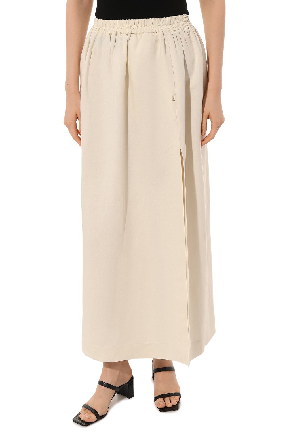 Юбка из вискозы и льна PATRIZIA PEPE, арт. 2G0905_A052, фото 3