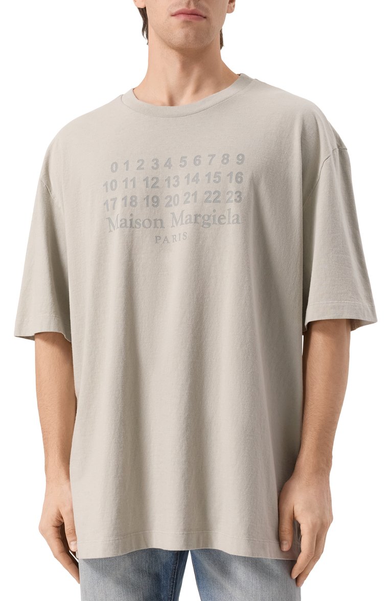 Хлопковая футболка MAISON MARGIELA, арт. S50GC0716/S24567, фото 1