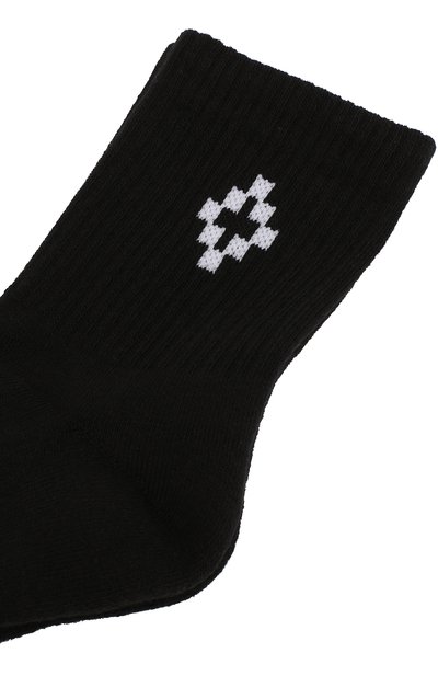 Хлопковые носки MARCELO BURLON KIDS OF MILAN, арт. B/MB/6000/7010, фото 2