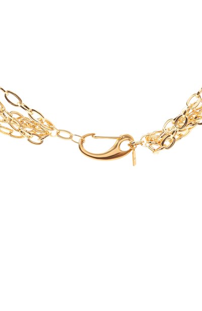 Колье VIEN золотого цвета по цене 57900 руб., арт. 25-293, фото 4 Колье VIEN, арт. 25-293, фото 4