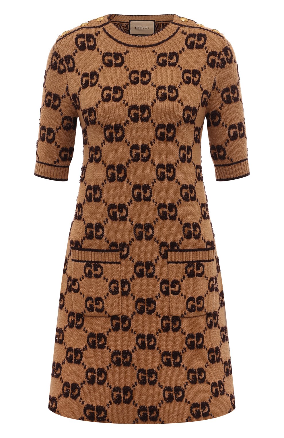 Шерстяное платье GUCCI, арт. 718630/XKCNA, фото 1