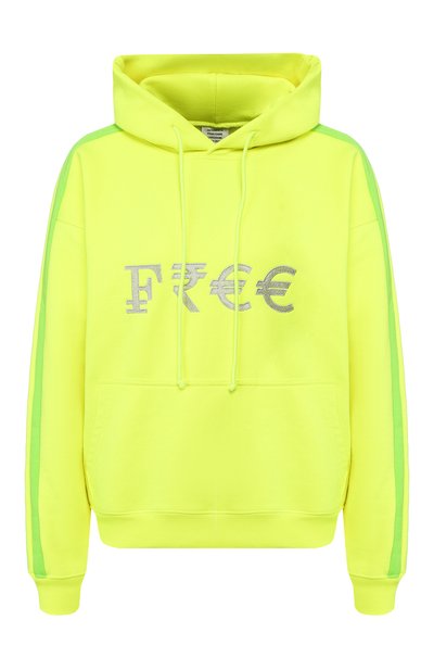 Женский худи VETEMENTS, арт. SS20TR154 1607/W/FLU0 YELL0W