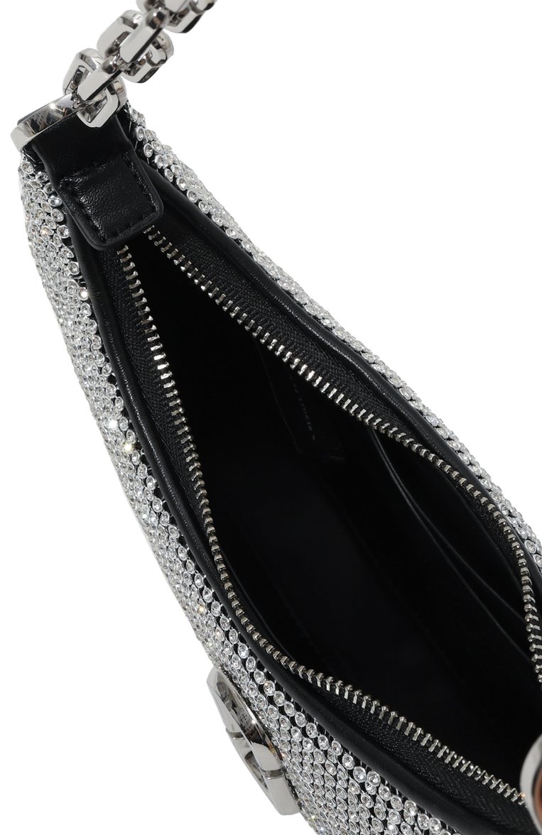 Женская сумка the curve MARC JACOBS (THE) серебряного цвета, арт. 2R3HSH056H01 | Фото 5 (Материал: Металл; Размер: small; Женское Кросс-КТ: Вечерняя сумка)