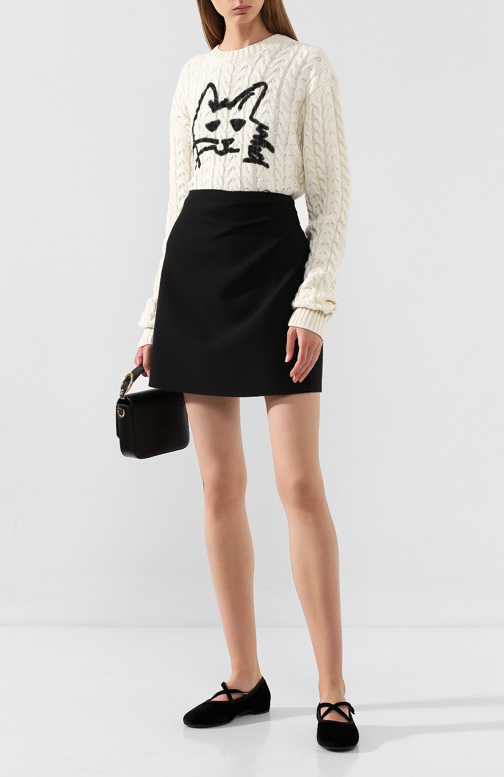 Юбка MSGM черного цвета по цене 19950 руб., арт. 2741MDD03 195600, фото 2 Юбка MSGM, арт. 2741MDD03 195600, фото 2