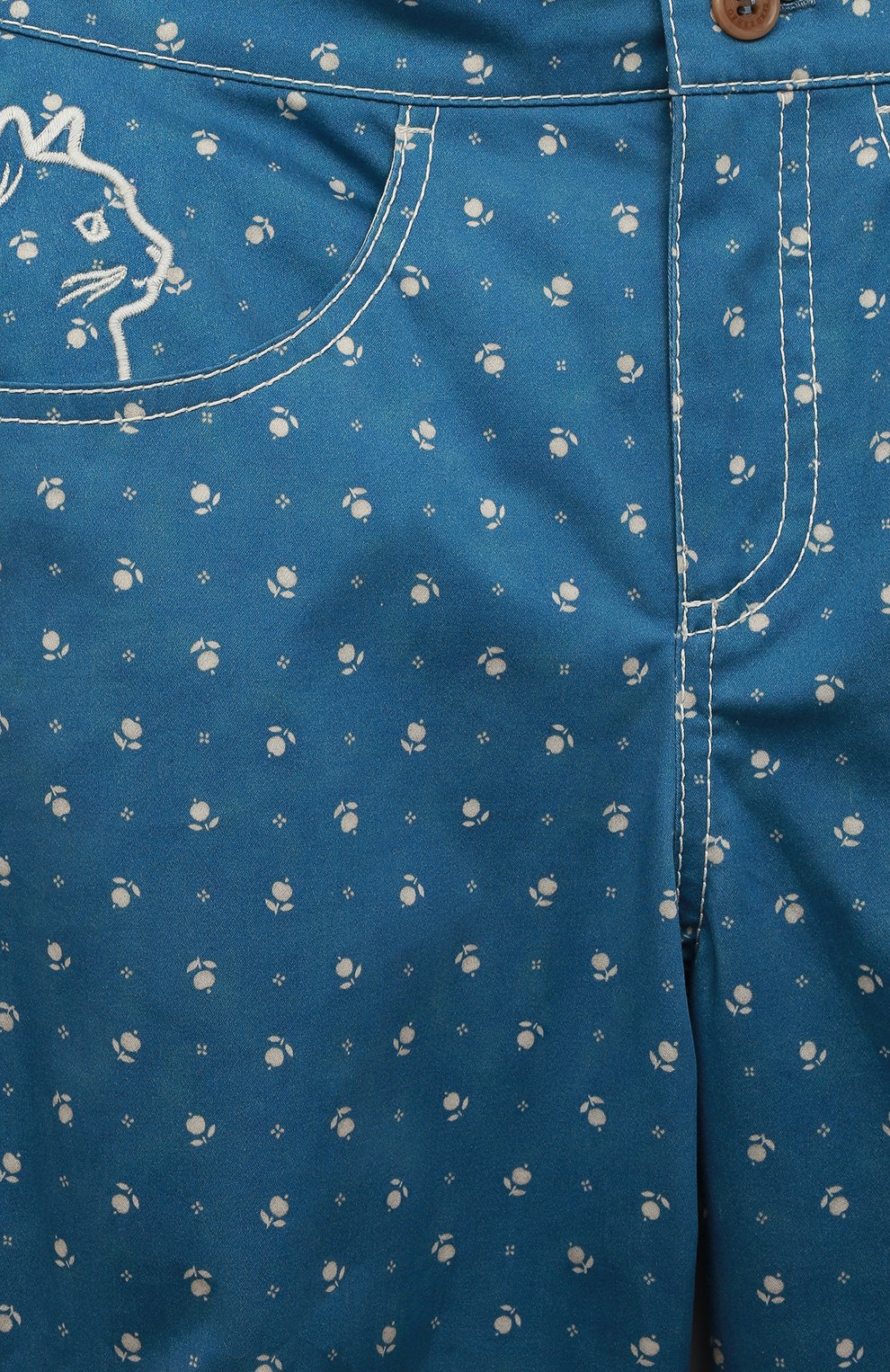 Хлопковые брюки ULYANA SERGEENKO, арт. PNT002KD21P (0729б21), фото 3