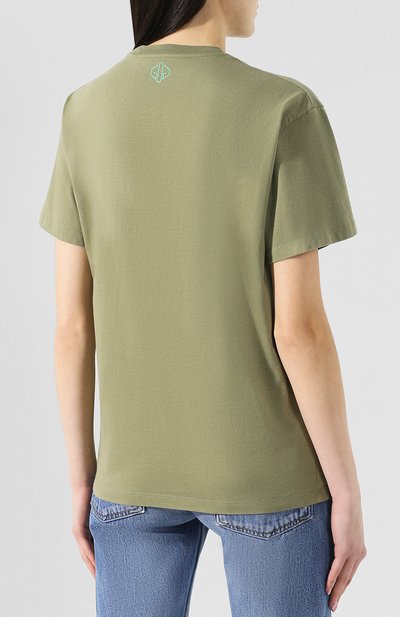 Хлопковая футболка GOLDEN GOOSE DELUXE BRAND, арт. G34WP124.L5, фото 4