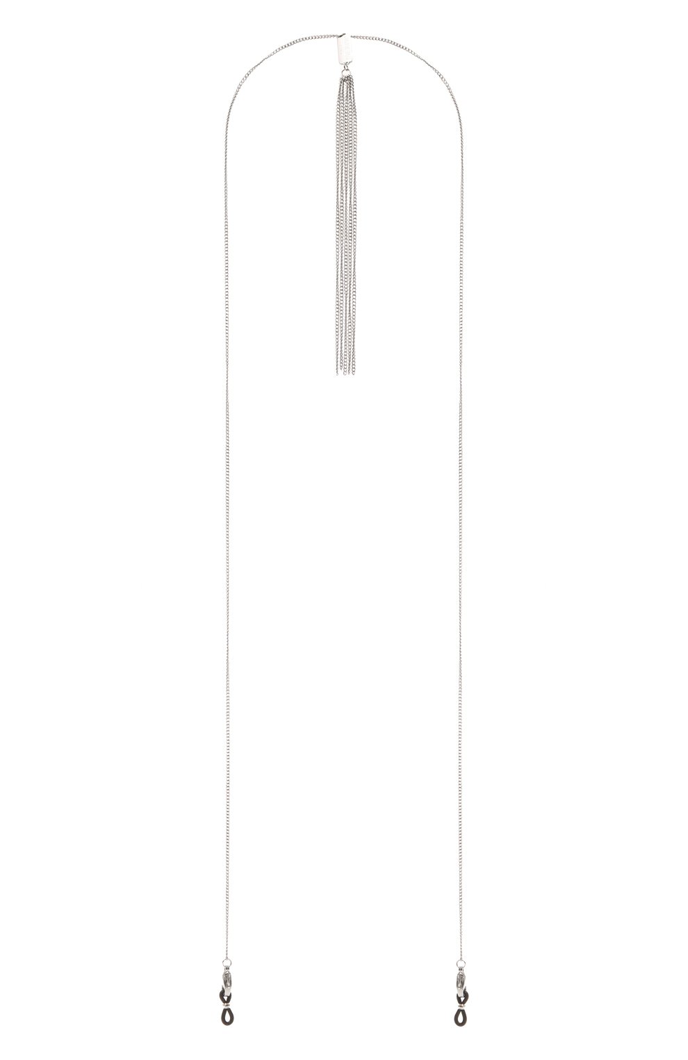 Цепочка для очков CAROLINE ABRAM, арт. CHAINETTE TRI0 METALL SINGLE SILVER, фото 1