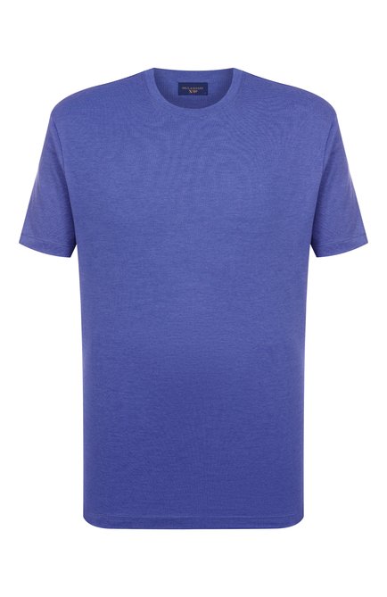 Мужская футболка PAUL&SHARK синего цвета, арт. 25411026/5XL | Фото 1 (Материал внешний: Лиоцелл, Растительное волокно, Хлопок; Драгоценные камни: Проставлено; Рукава: Короткие; Материал сплава: Проставлено; Длина (для топов): Удлиненные)