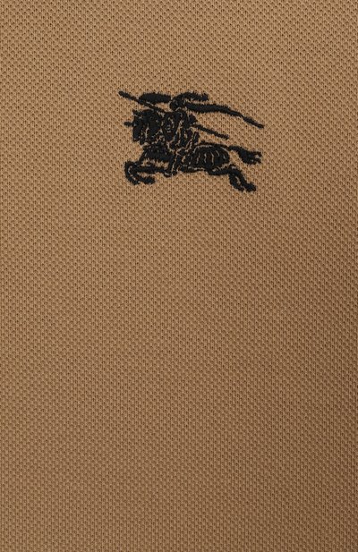 Хлопковое поло BURBERRY, арт. 8109112, фото 3