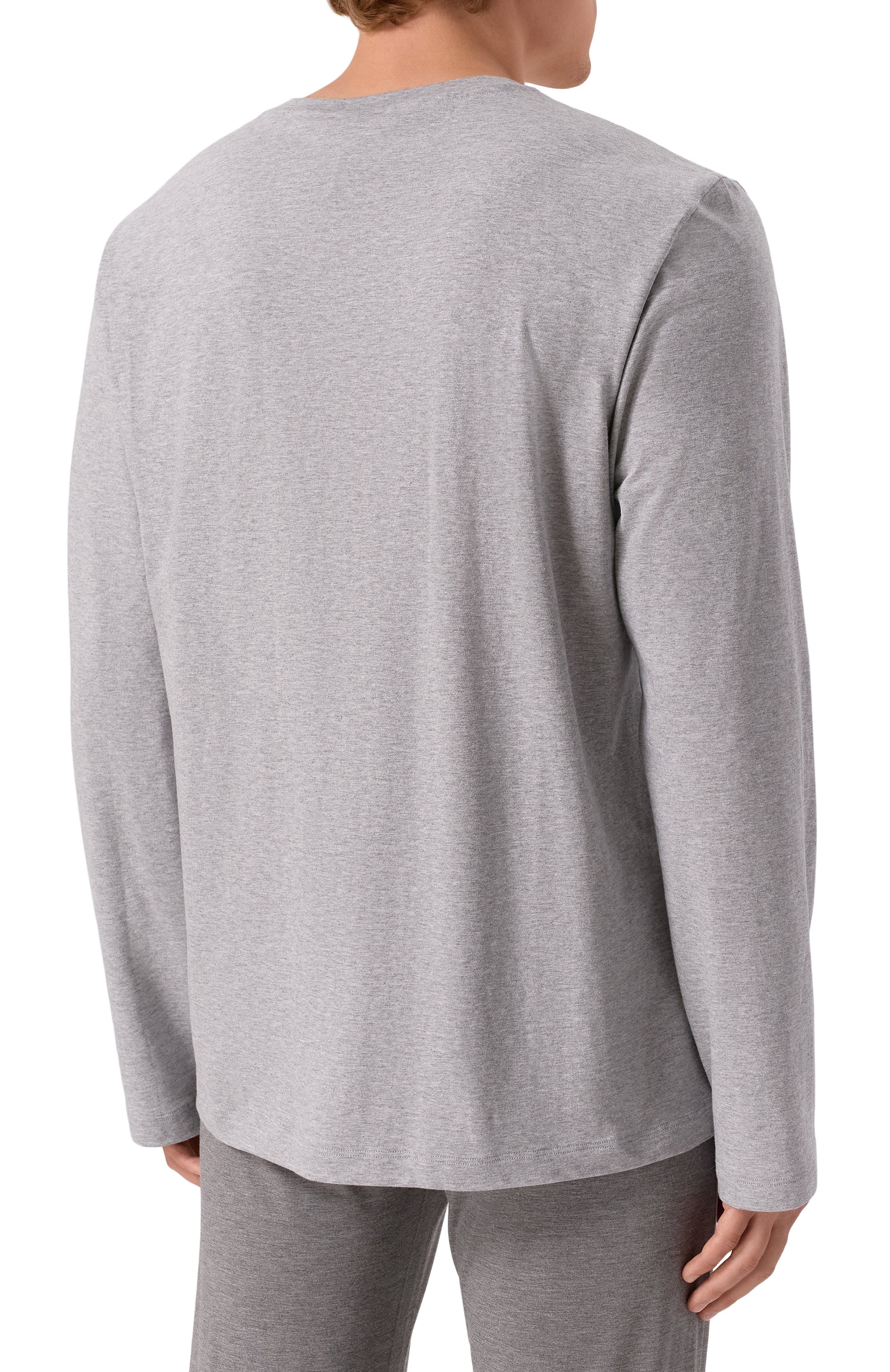 Хлопковый лонгслив HANRO, арт. 075053, фото 4