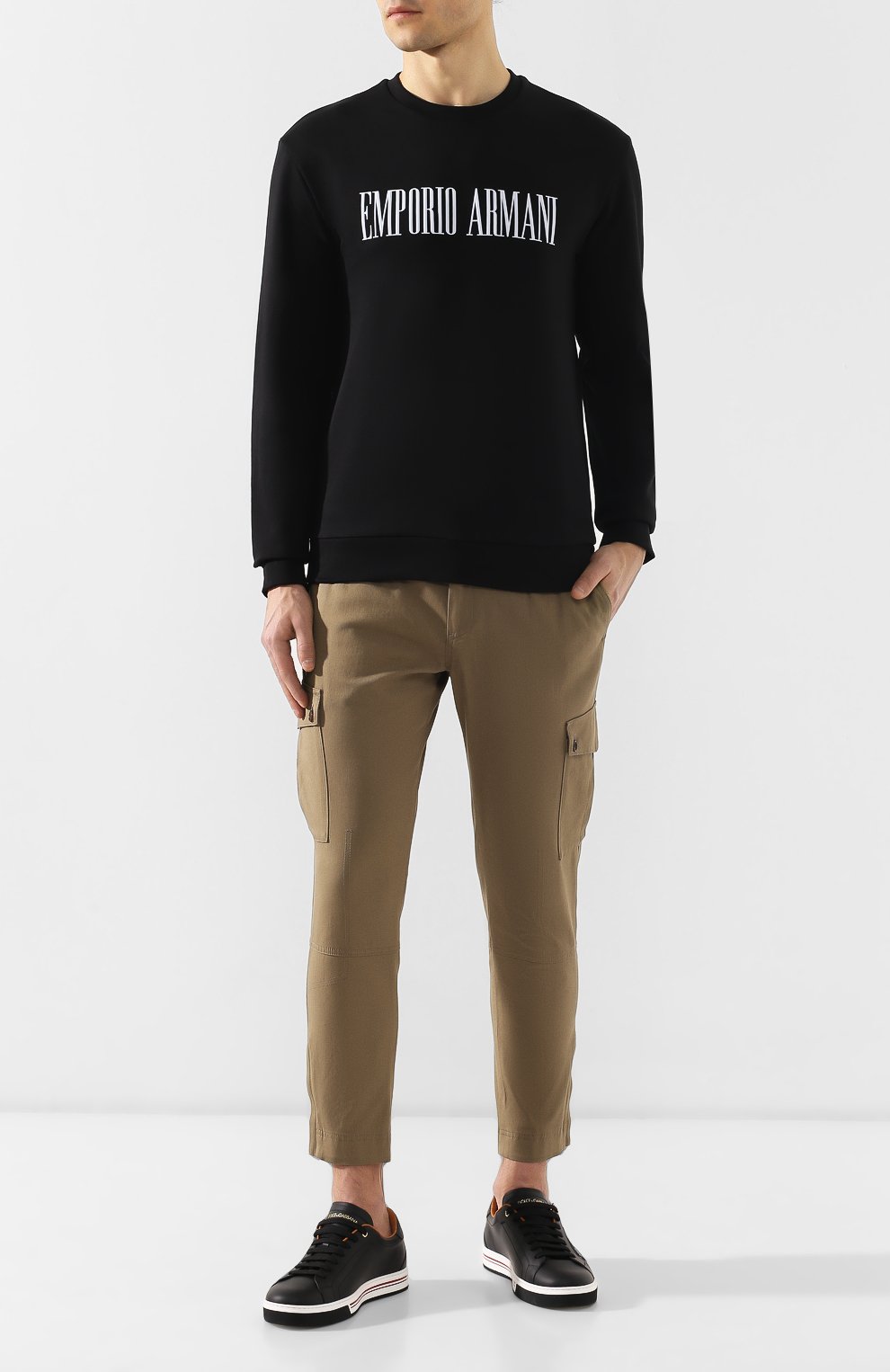 Хлопковый свитшот EMPORIO ARMANI, арт. 3G1M63/1J07Z, фото 2