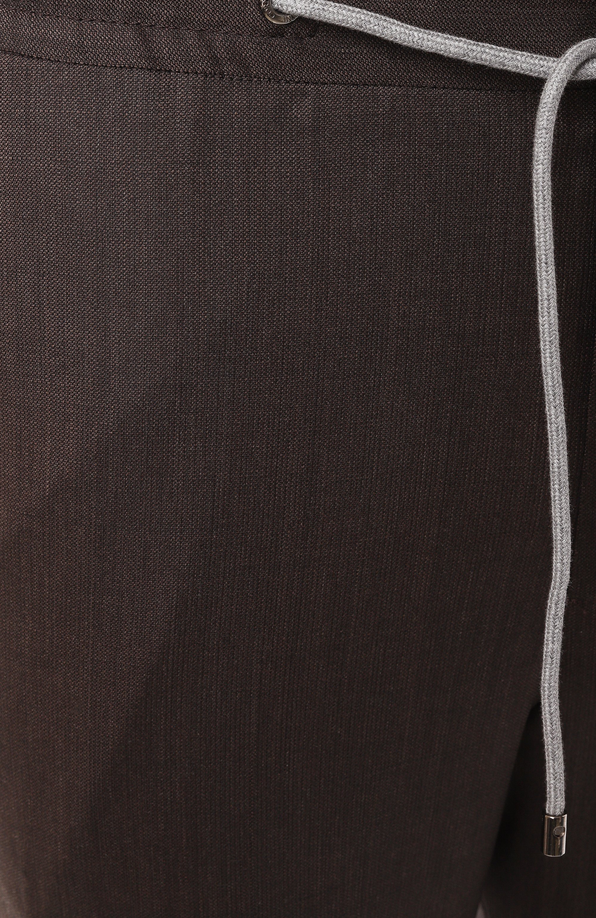 Шерстяные брюки CORNELIANI, арт. 254L25-2518570, фото 6