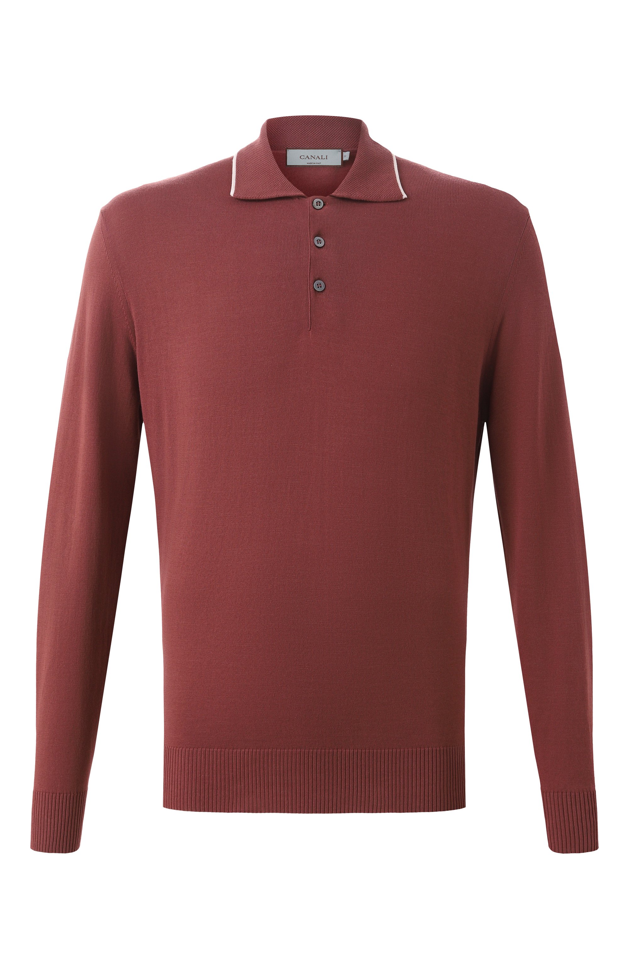 Хлопковое поло CANALI, арт. C1054/MK02261, фото 1
