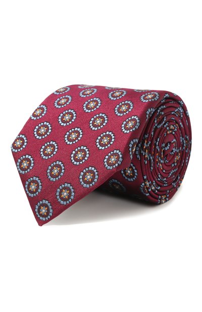 Мужской шелковый галстук CANALI, арт. 18/HJ03517