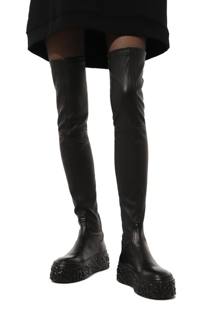 Кожаные ботфорты magma AGL, арт. D776502PGK06891013, фото 3