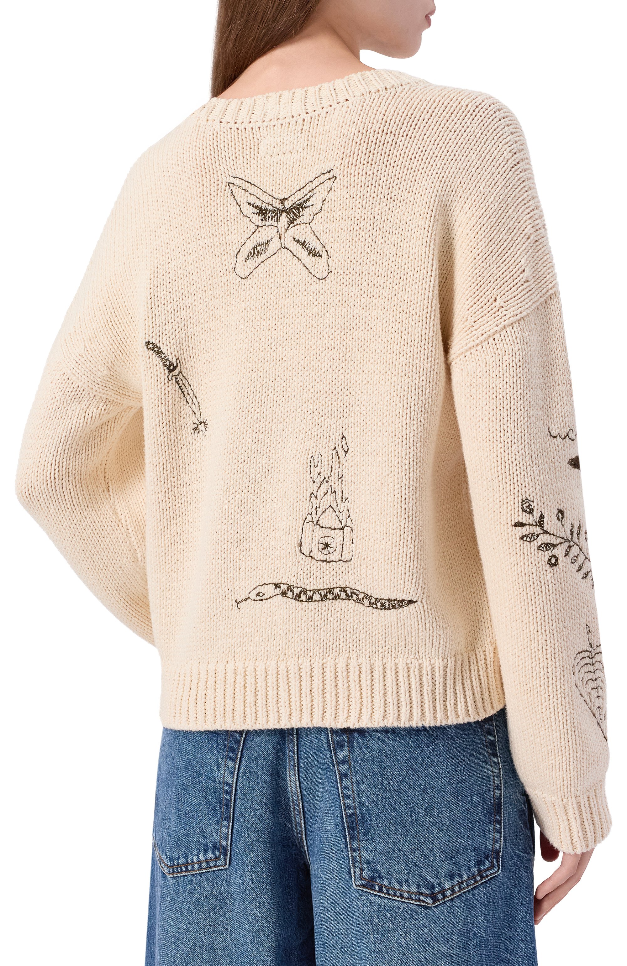 Хлопковый свитер MOTHER, арт. 8006-1780, фото 4