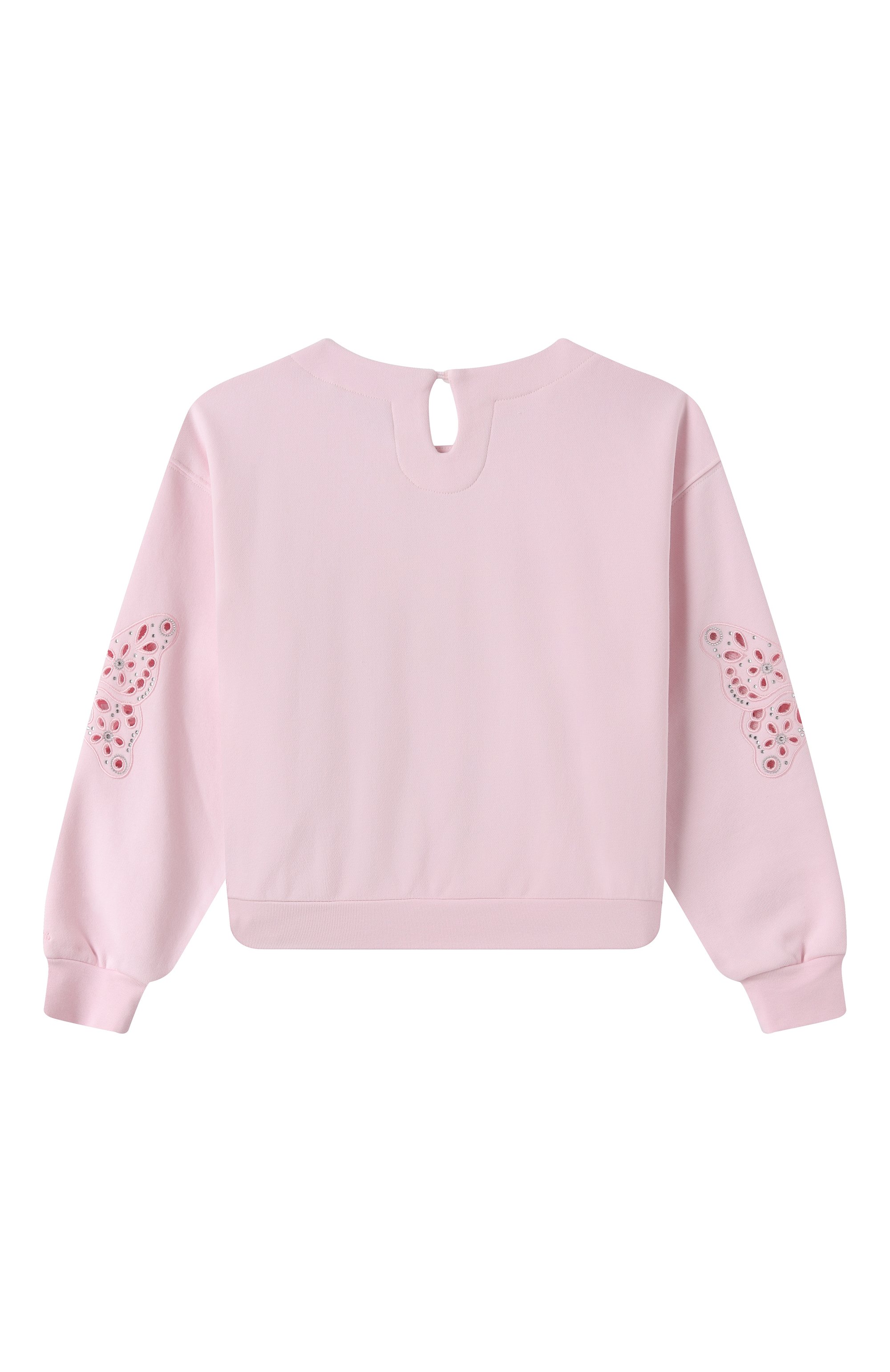 Хлопковый свитшот MONNALISA, арт. 79E602, фото 2