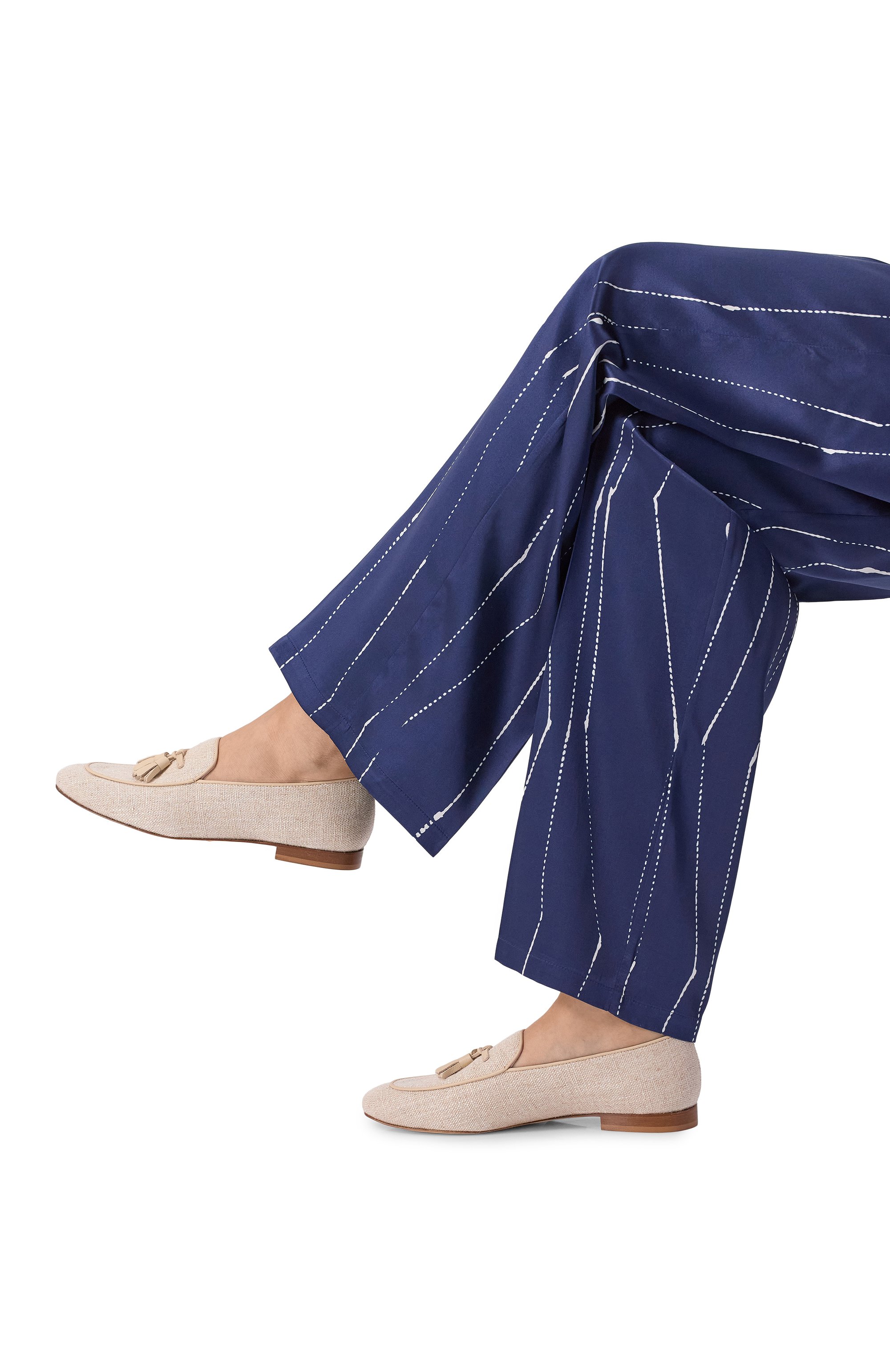 Текстильные лоферы KITON, арт. D59804N0144502, фото 2