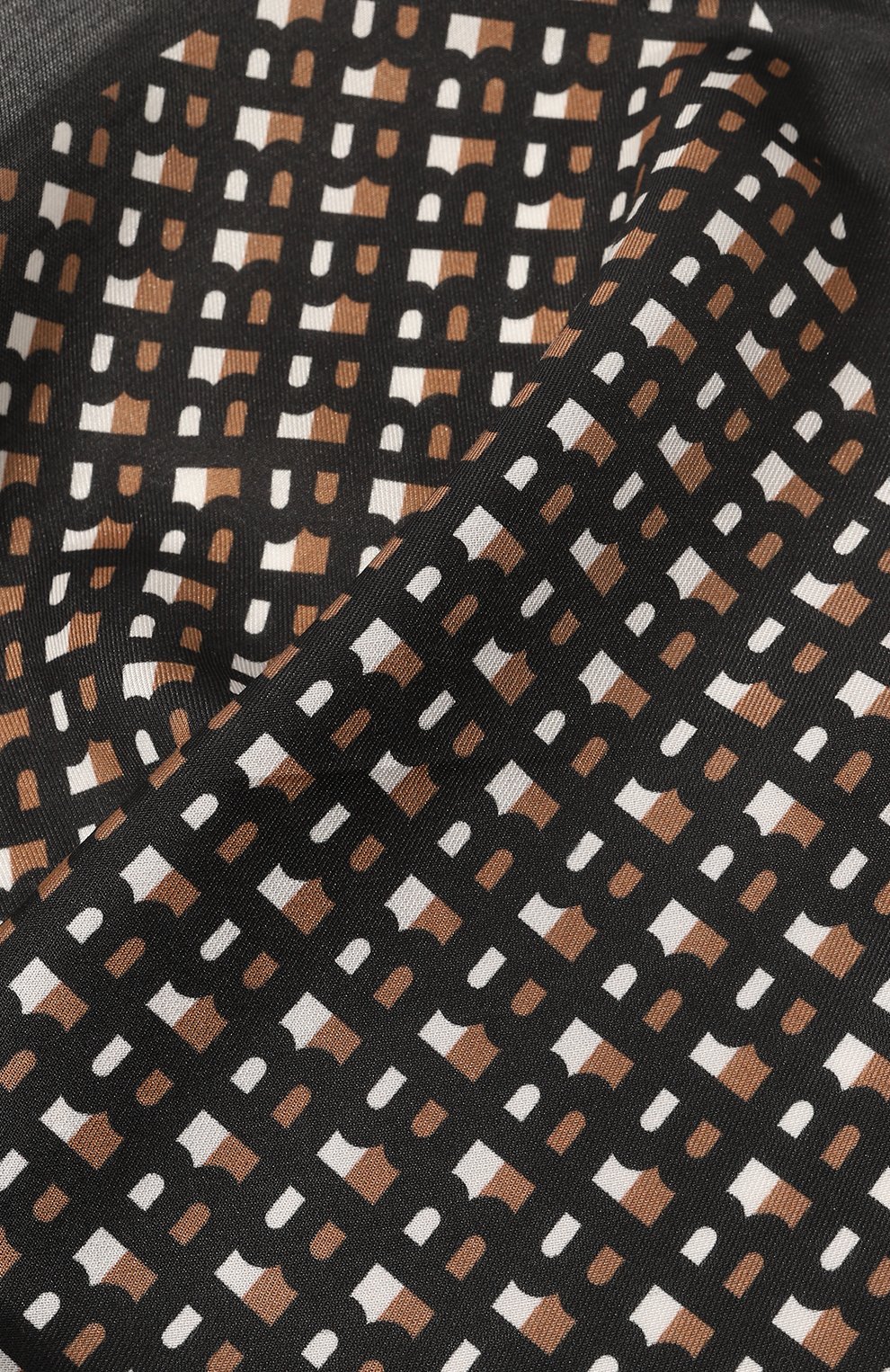 Платок из хлопка и шелка BOSS, арт. 50491125, фото 2