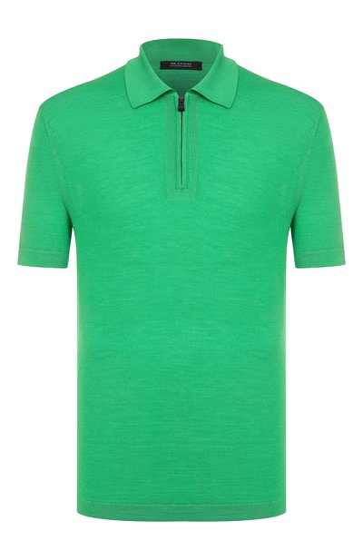 Мужская поло из шерсти и шелка KNT, арт. UMM059208