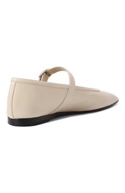 Кожаные балетки mary jane LE MONDE BERYL, арт. BMJ-LEA-ECR, фото 5