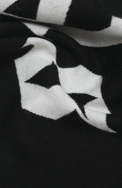 Шарф из шерсти и хлопка PALM ANGELS, арт. PMMA011E20KNI0011001, фото 2