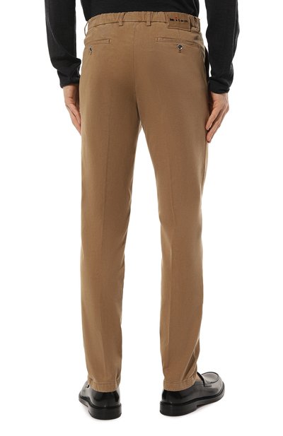 Брюки KITON коричневого цвета по цене 94600 руб., арт. UFPPEJ0210C, фото 4 Брюки KITON, арт. UFPPEJ0210C, фото 4