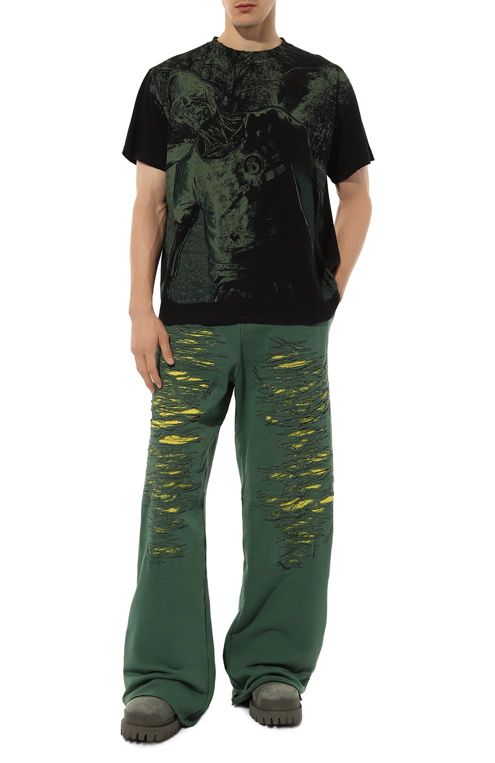 Хлопковая футболка MM6, арт. SH2GC0010/S23588, фото 2