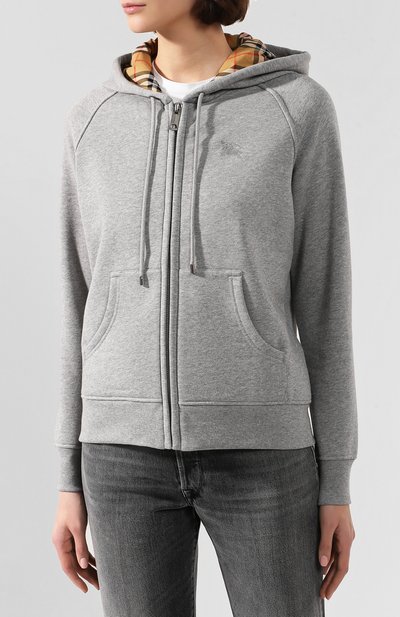 Хлопковая толстовка BURBERRY, арт. 8018993, фото 3