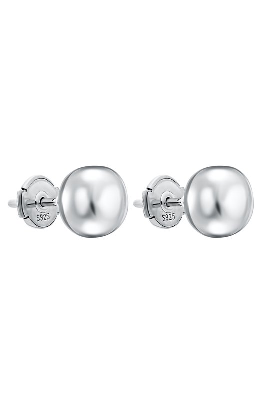 Серьги Silver ball Lhasa C-00082 Белый  C-00082 Фото 3