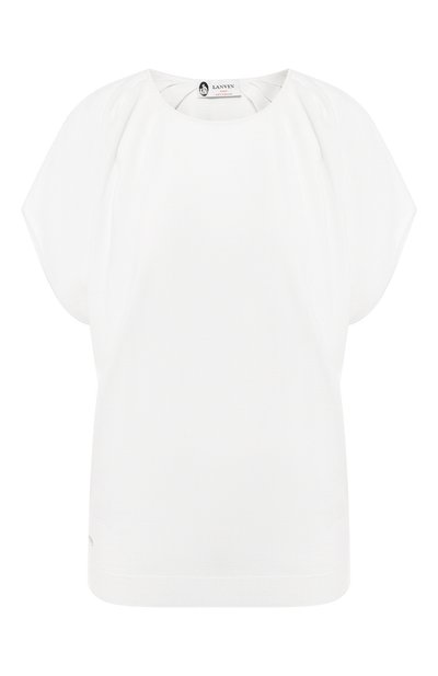 Женский топ из смеси шерсти и шелка LANVIN, арт. RW-T0659M-MA05-P19