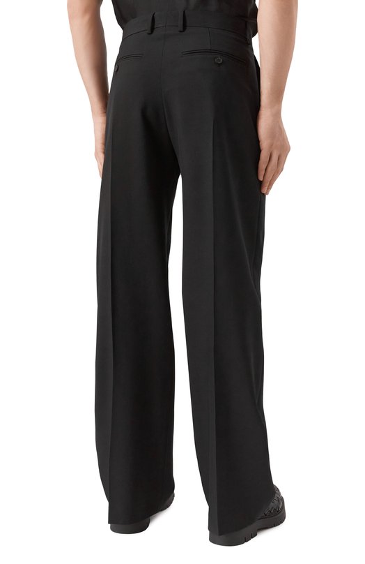 Шерстяные брюки Dries Van Noten 251-020900-1381 Чёрный  251-020900-1381 Фото 4