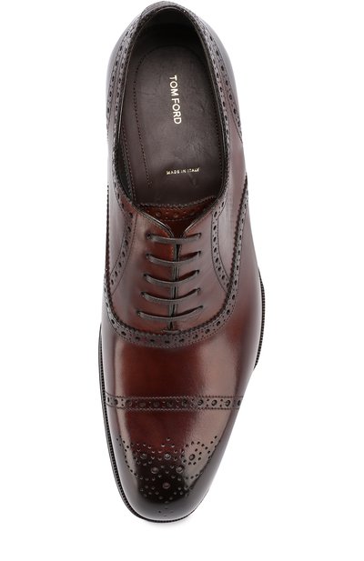 Кожаные оксфорды TOM FORD, арт. J1030T/BET, фото 5