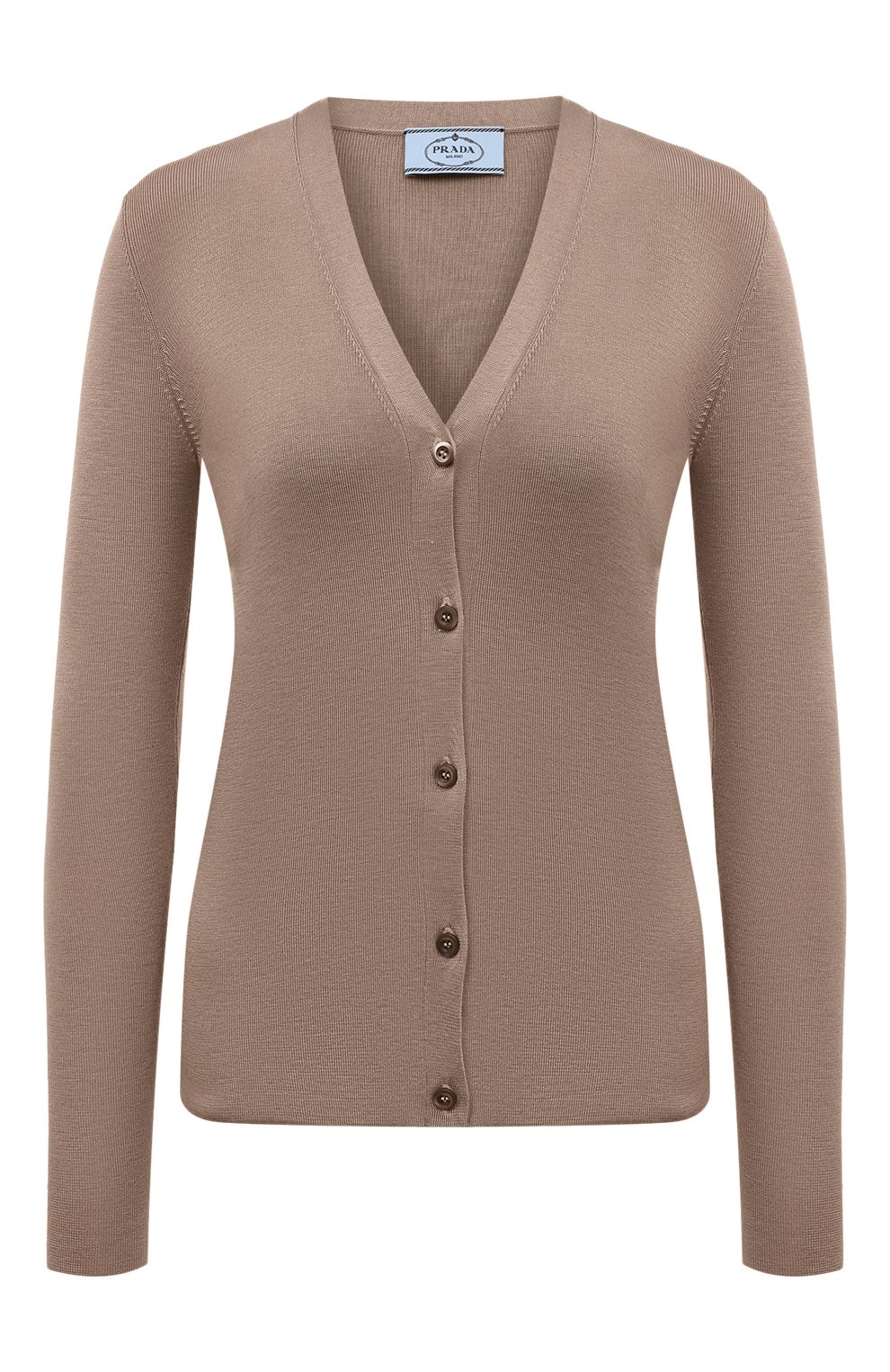 Кардиган из кашемира и шелка PRADA, арт. 25437-40J-F0040, фото 1