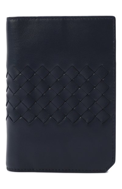 Мужской кожаная обложка для паспорта BOTTEGA VENETA, арт. 817398/V2BEA