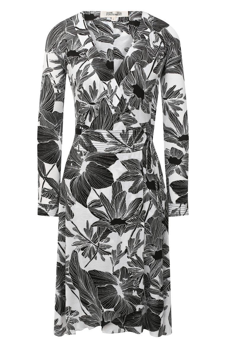 Платье из вискозы и шелка DIANE VON FURSTENBERG, арт. 15043DVF, фото 1