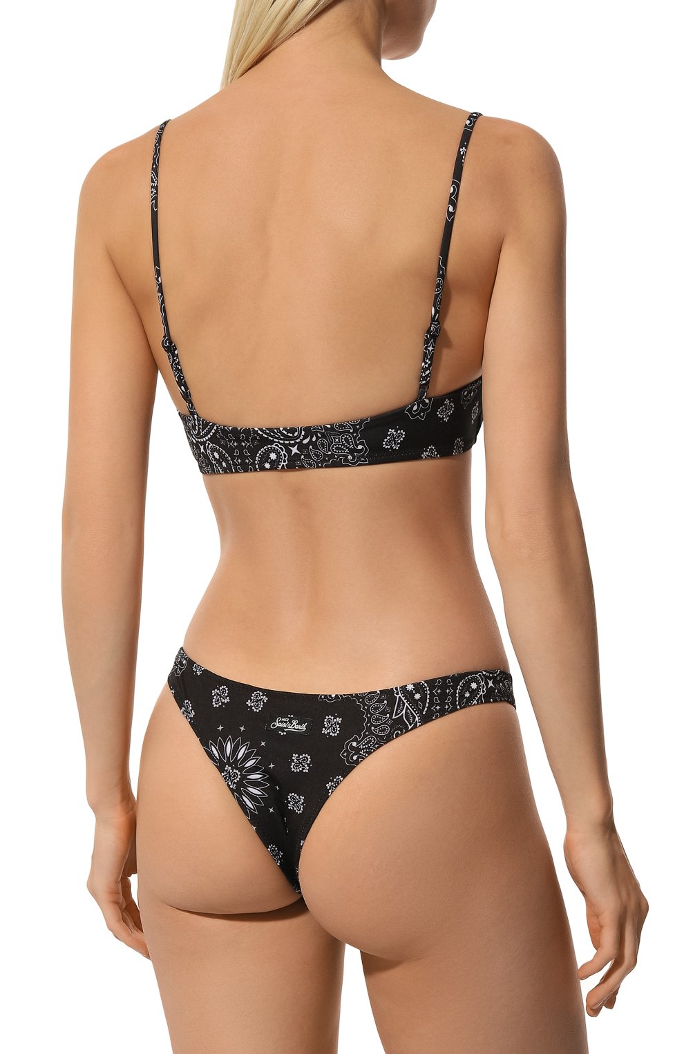 Плавки-бикини MC2 SAINT BARTH черного цвета по цене 7915 руб., арт. STBW/NA0MI, фото 3 Плавки-бикини MC2 SAINT BARTH, арт. STBW/NA0MI, фото 3