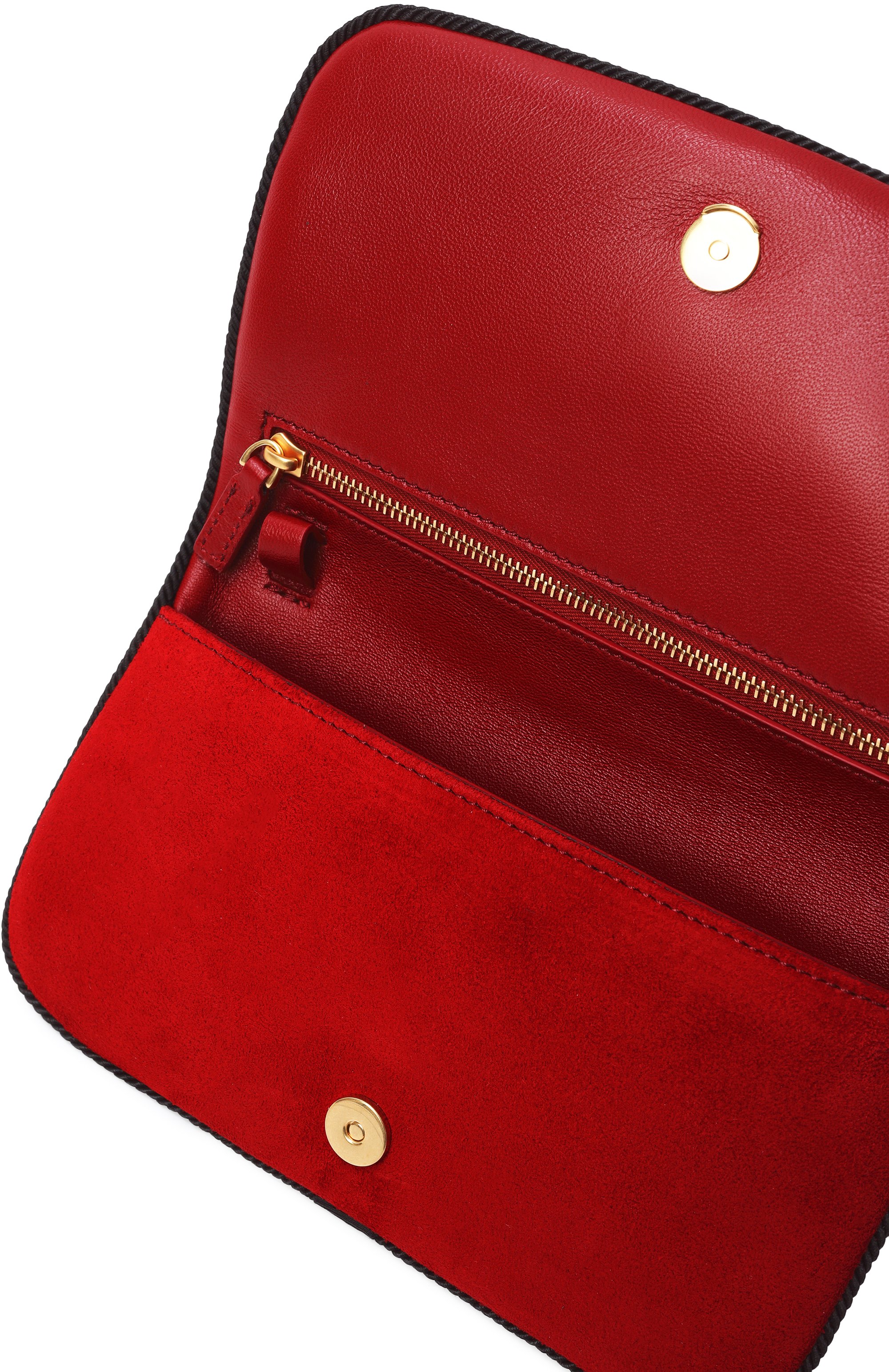 Сумка sans fin mini VALENTINO красного цвета по цене 136000 руб., арт. 8W2P0AX3/QVW, фото 5 Сумка sans fin mini VALENTINO, арт. 8W2P0AX3/QVW, фото 5