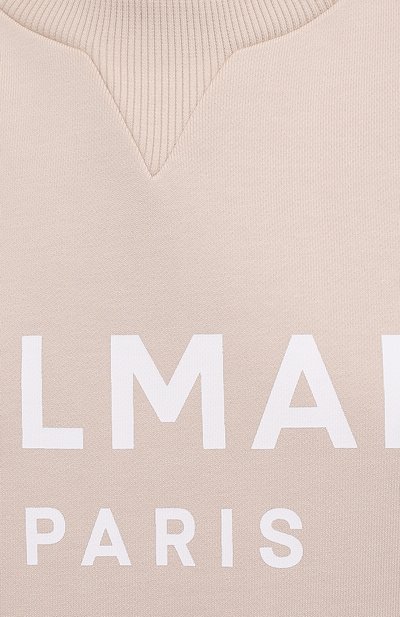 Хлопковый свитшот BALMAIN, арт. WF1JQ000/B091, фото 5