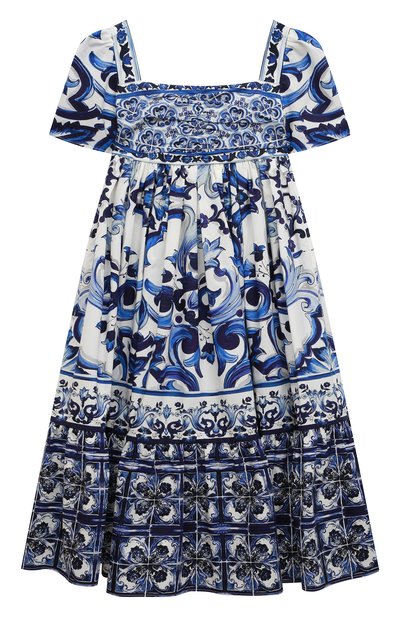 Хлопковое плать е DOLCE & GABBANA, арт. L53DE7/G7EY0/8-14, фото 1